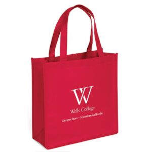 Reusable Tote Bag – Red 13x13x5