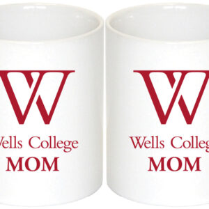 C-Handle Coffee Mug – White – Mom w/Logo – 11oz