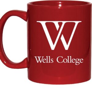 C-Handle Coffee Mug – Red w/Logo – 11oz