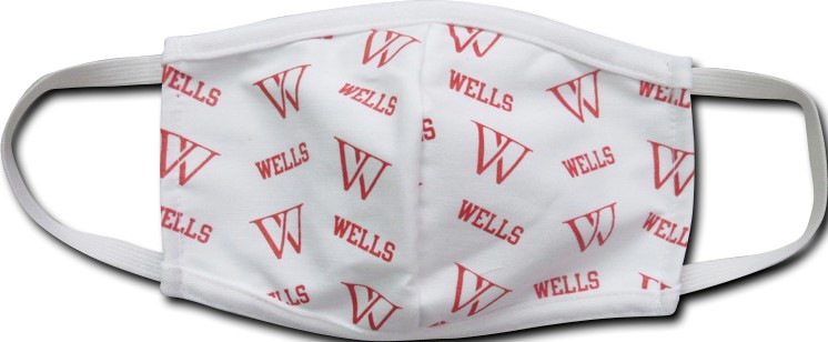 Wells Face Mask – White – Non-Returnable (Clearance Item – Orig. $8.99)