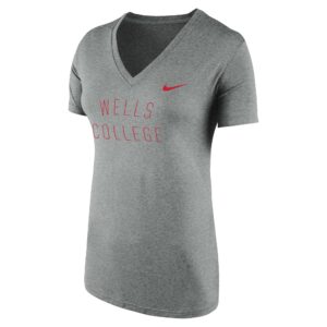 Nike Women’s Legend V-Neck T-Shirt – Gray (Clearance Item – Orig. $36.99)