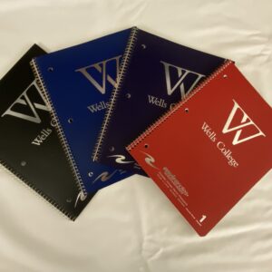 Roaring Spring Wells Logo 1-Subj Notebook 80shts