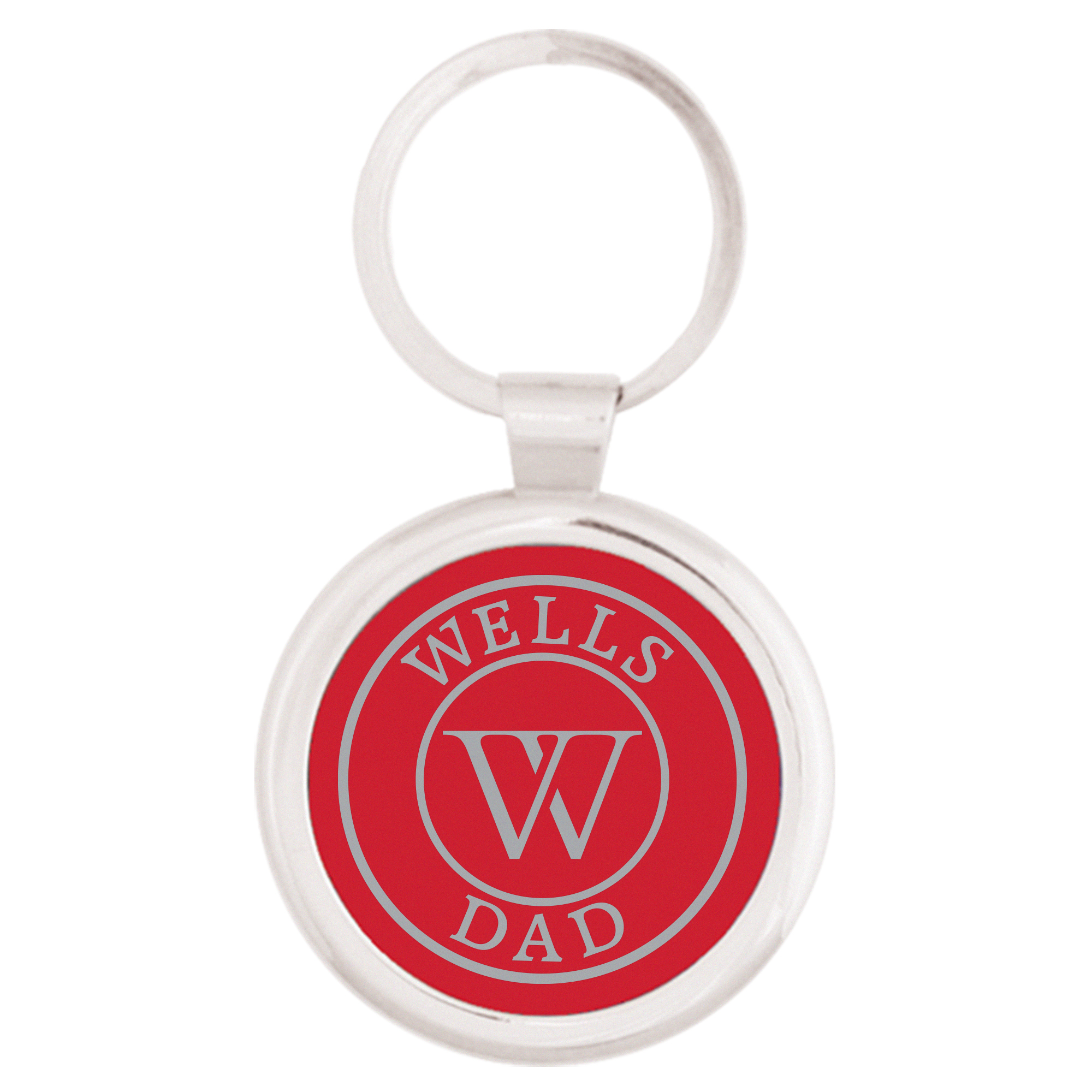 Key Tag – Round – Dad