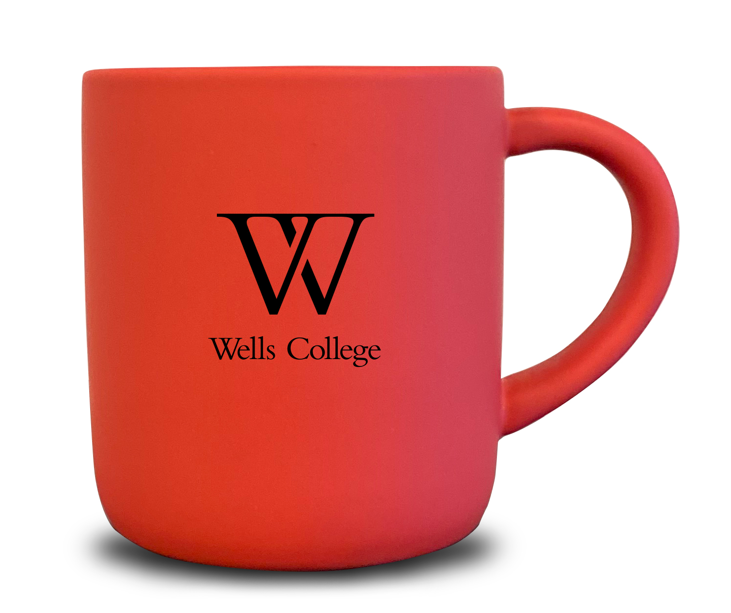 Soft Touch Ceramic Mug – 20oz – Red