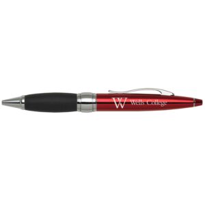 Twist Action Ballpoint Pen – Red