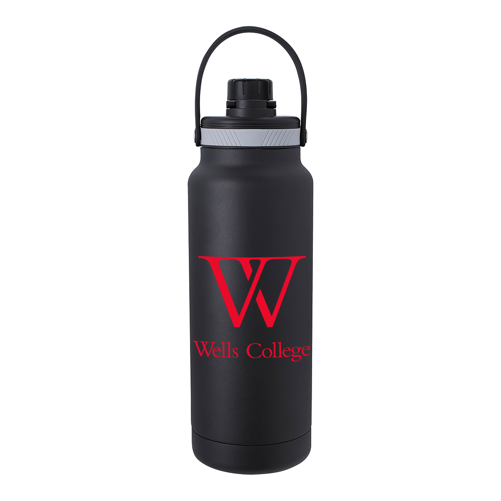 Energetic Vacuum Sport Bottle – 33oz. – Black