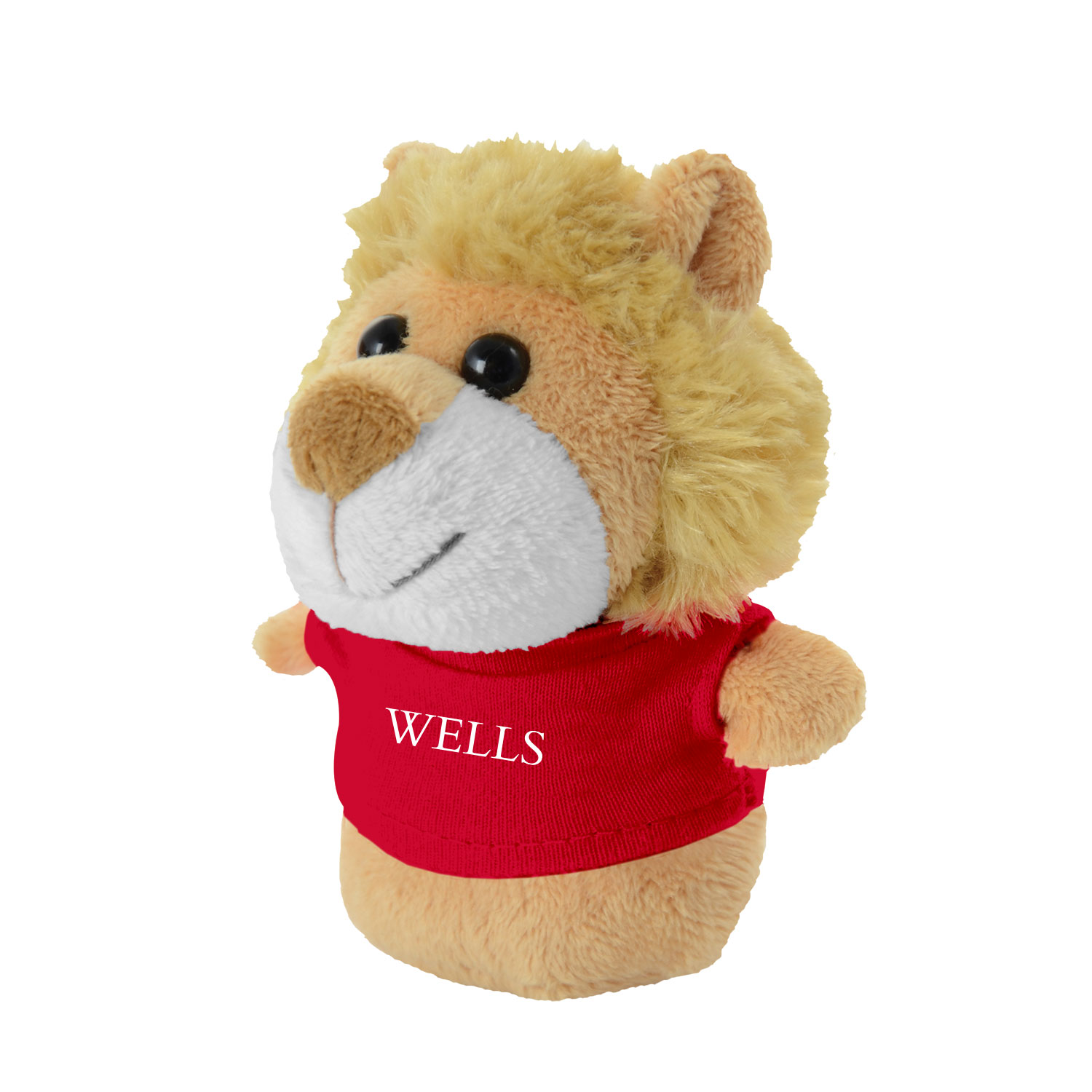Shorties Plush – Lion – w/Red T-shirt