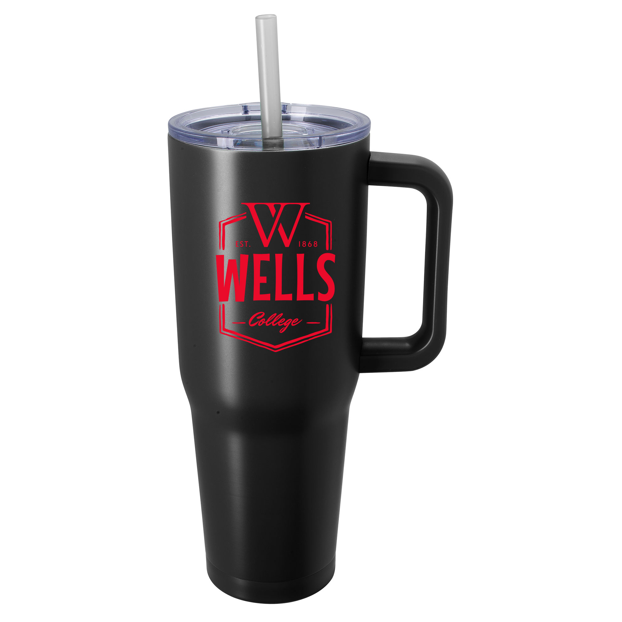 Viking Nova Tumbler w/Handle – 40oz. – Black
