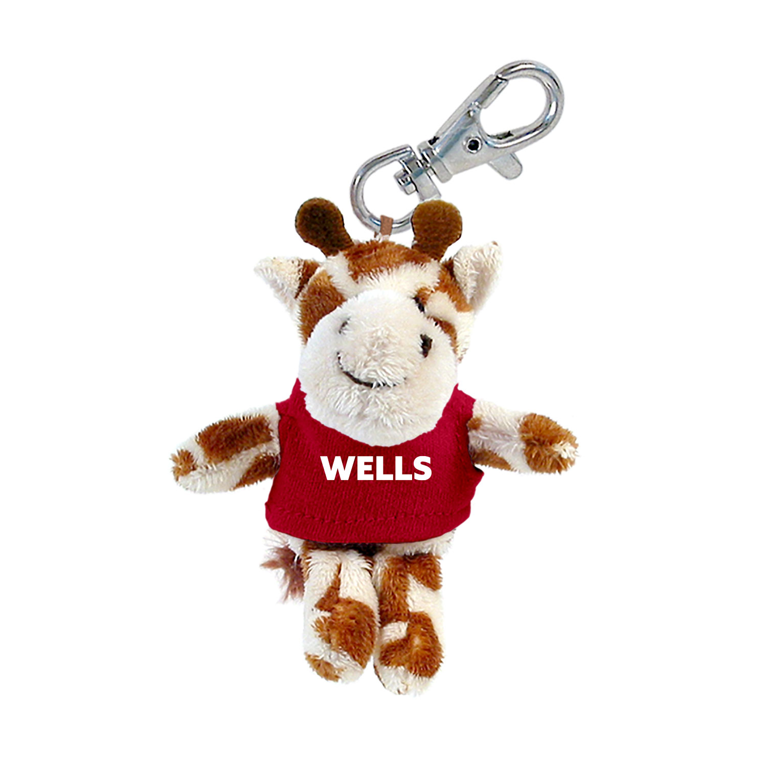 Wild Bunch Key Tag – Giraffe w/T-shirt