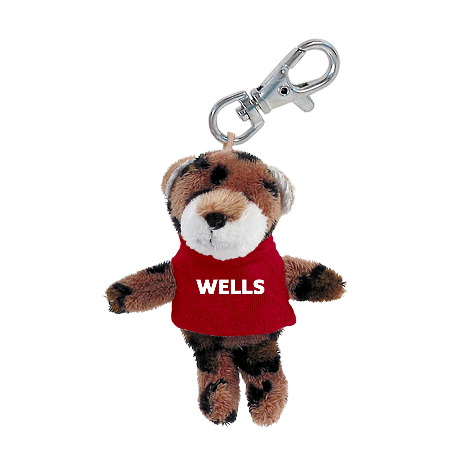 Wild Bunch Key Tag – Leopard w/T-shirt