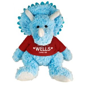Cuddle Buddy – Triceratops w/T-Shirt