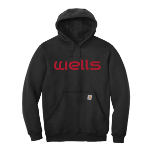 Carhartt Hood – Black – Imprinted with Wells