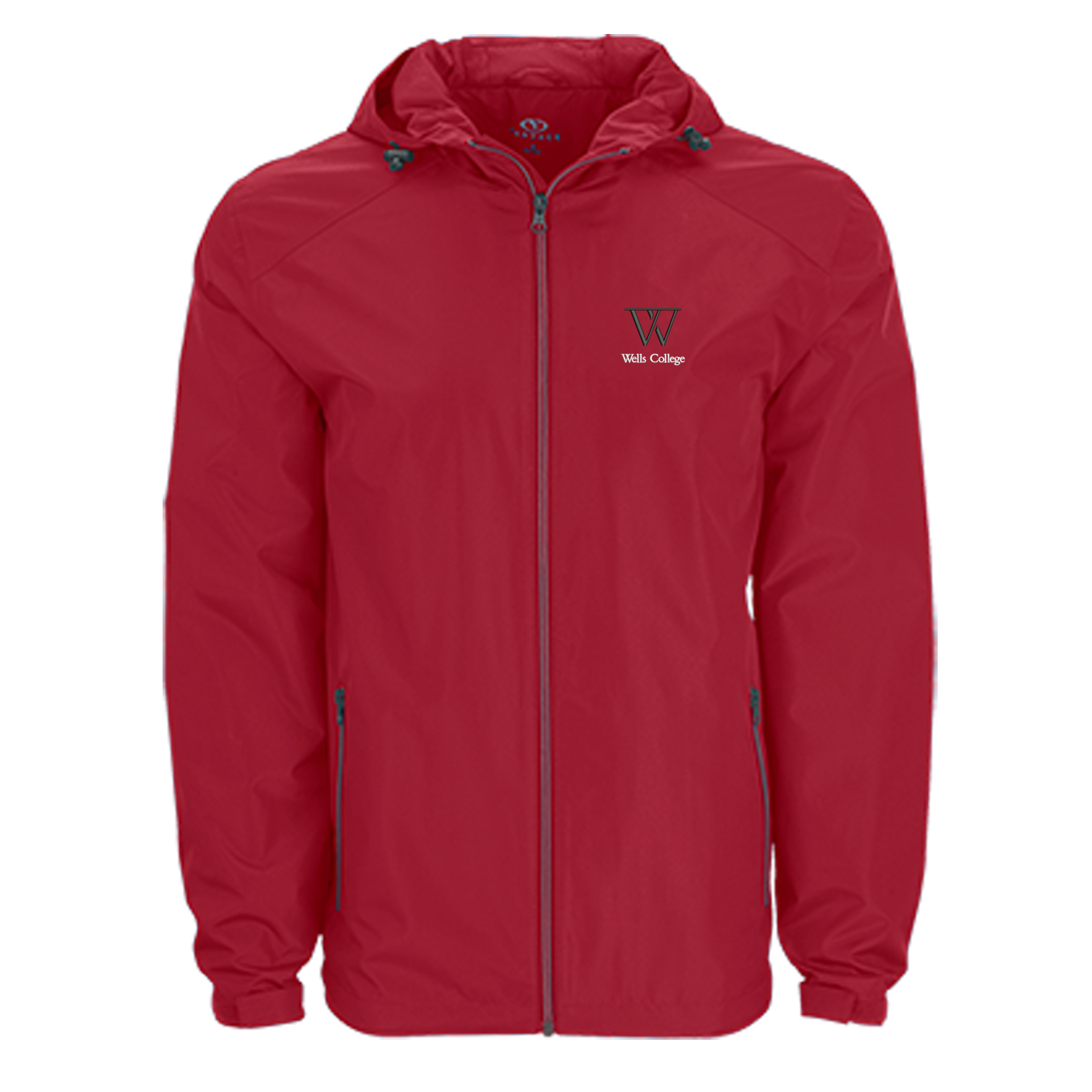 Vantage Newport Rain Jacket – Red